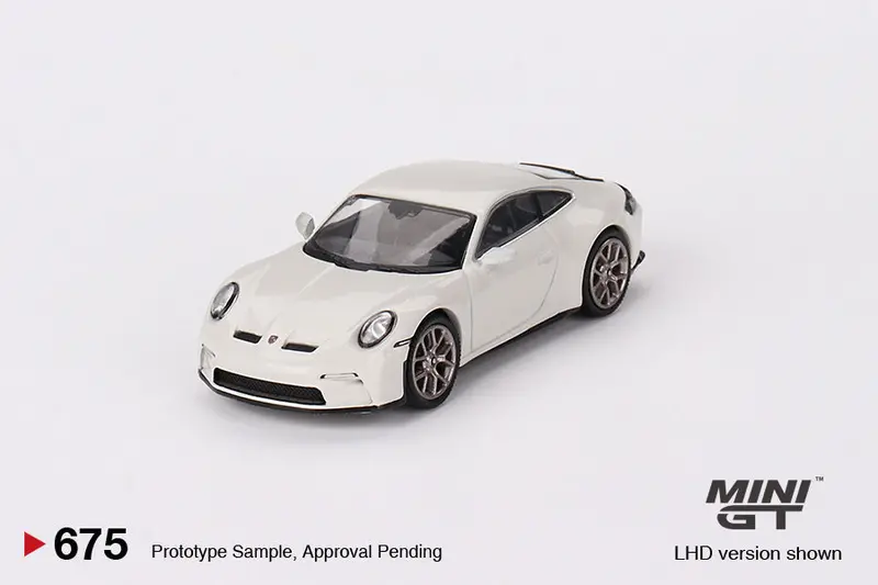 1:64 Porsche 911 (992) Gt3 Touring -- Crayon Grey -- Mini Gt Mgt00675 1