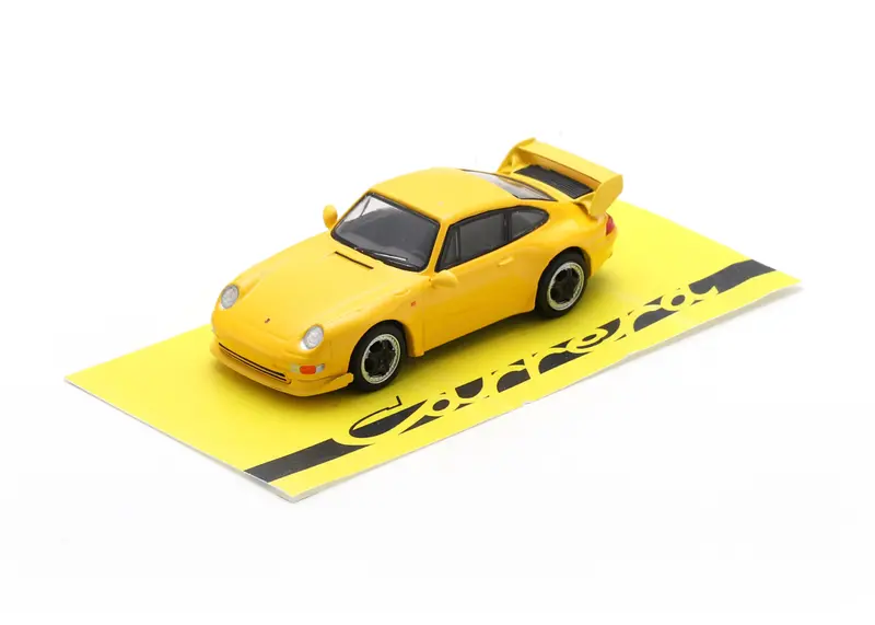 1:64 Porsche 911 (993) Rs Clubsport -- Yellow W/Black Wheels -- Spark 1