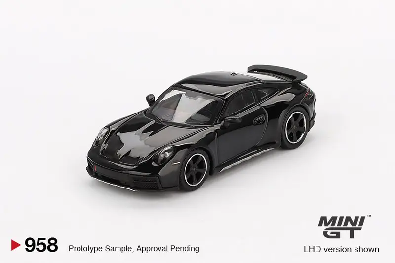 1:64 Porsche 911 Dakar -- Black -- Mini Gt Mgt00958 1