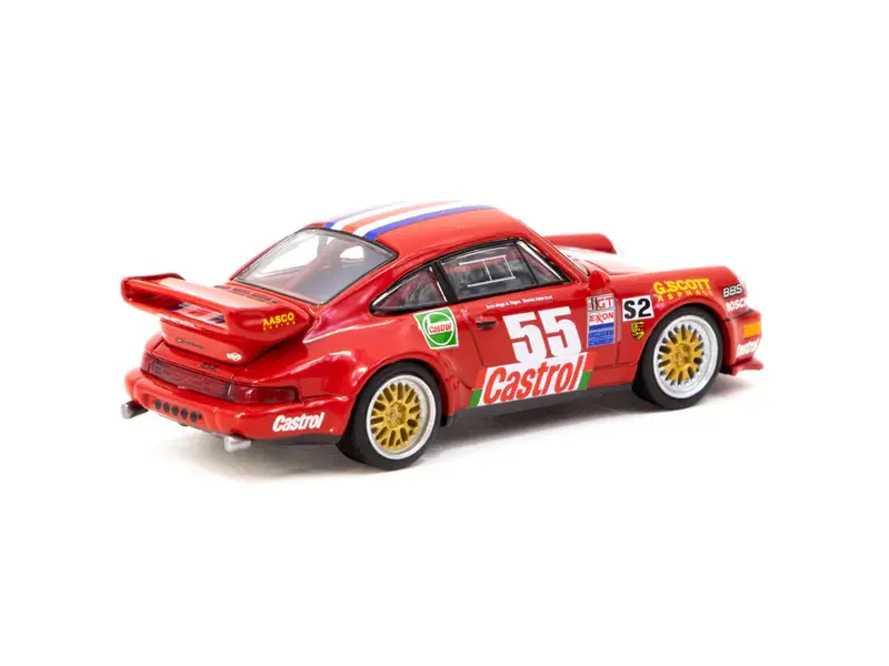 1:64 Porsche 911 Rsr 3.8 -- #55 Castrol Red -- Tarmac Works 2