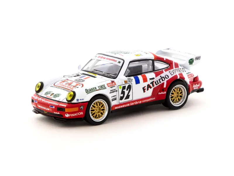 1:64 Porsche 911 Rsr 3.8 -- Le Mans 1994 #52 -- Tarmac Works X Schuco 1