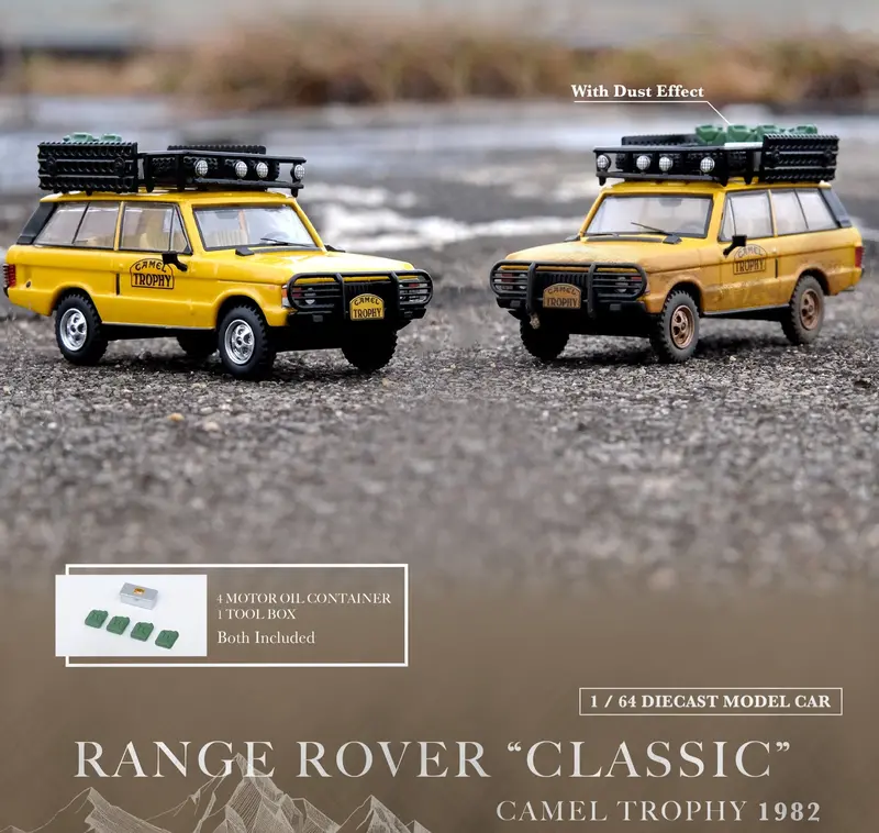 1:64 Range Rover "Classic" -- 1982 Camel Trophy -- Inno64 1