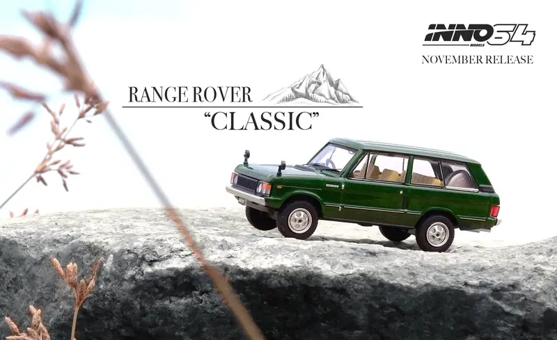 1:64 Range Rover "Classic" -- Lincoln Green -- Inno64 1