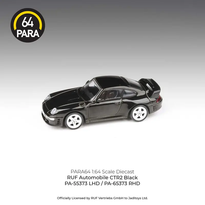 1:64 Ruf Ctr 2 -- Black -- Para64 Porsche 1