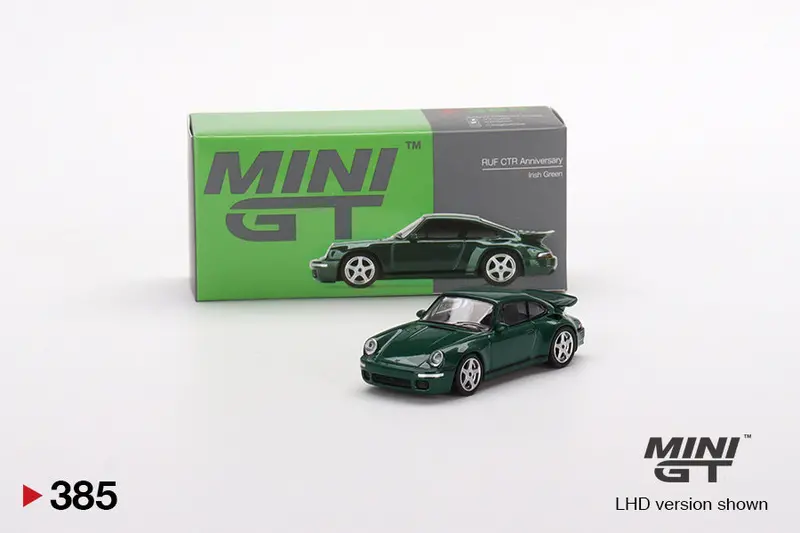 1:64 Ruf Ctr Anniversary -- Irish Green -- Mini Gt Porsche 1