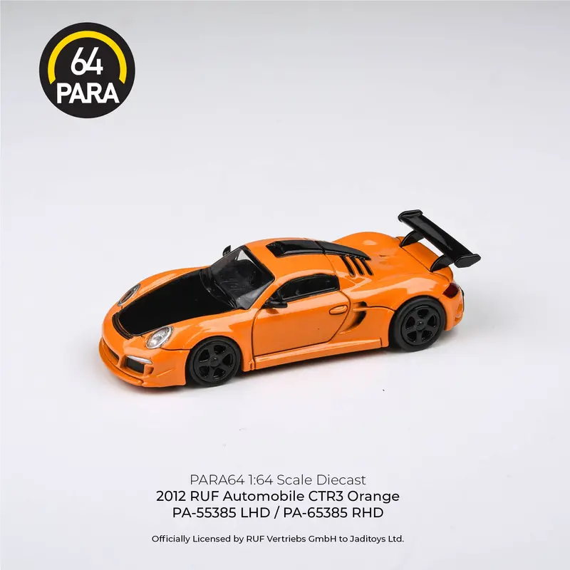 1:64 Ruf Ctr3 Clubsport 2012 -- Orange -- Para64 Porsche 1