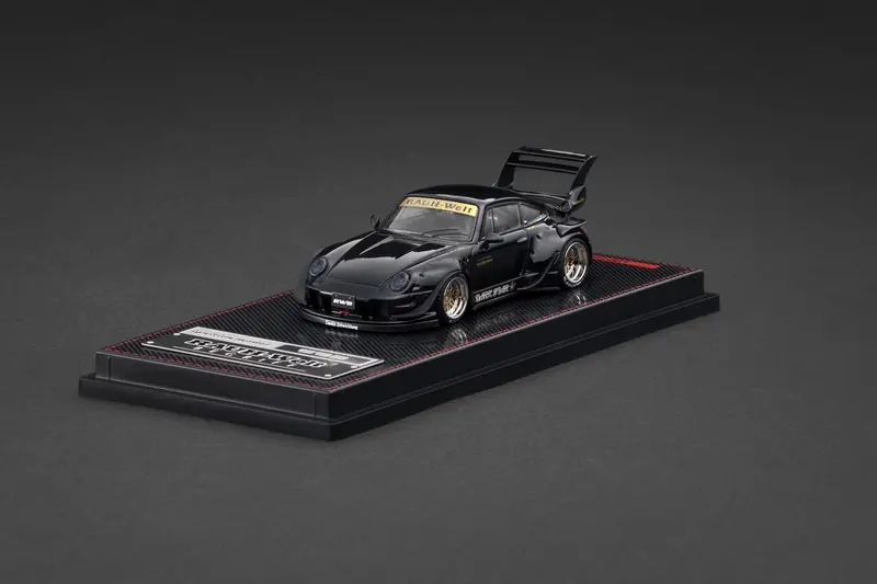 1:64 Rwb 993 (Porsche 911) -- Black -- Ignition Model Ig3870 1