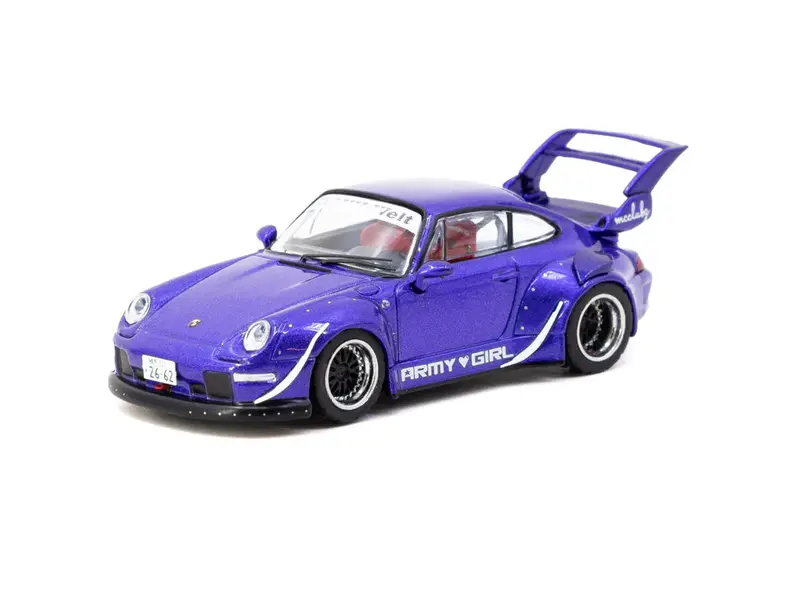 1:64 Rwb 993 (Porsche 911) -- Blue Army Girl -- Tarmac Works 1