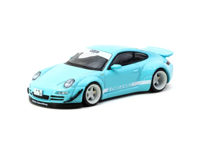 1:64 Rwb 997 -- Lomianki Blue -- Tarmac Works Porsche 911 1