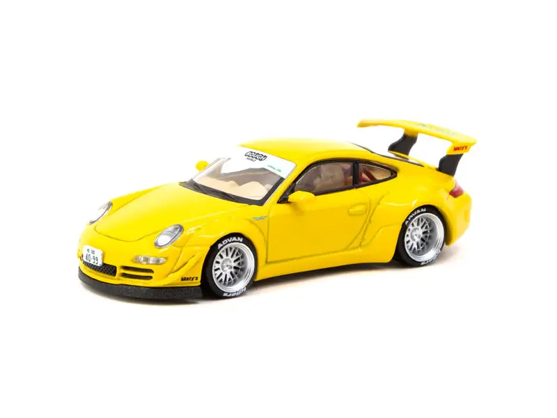 1:64 Rwb 997 -- Notting Hill (Yellow) -- Tarmac Works (Porsche 911) 1