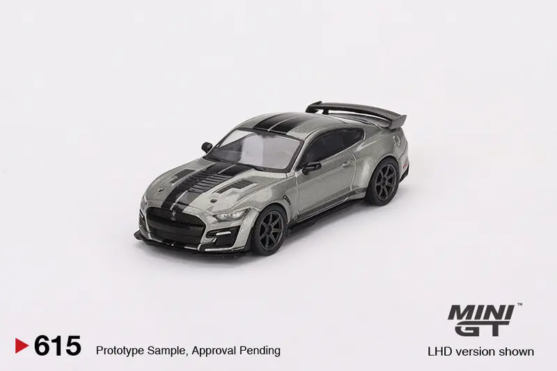 1:64 Shelby Gt500 Se Widebody -- Pepper Gray Metallic -- Mini Gt Ford 1