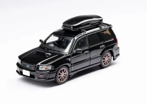 1:64 Subaru Forester Sg9 Sti -- Black -- Model-Model 1