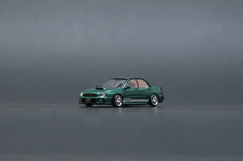 1:64 Subaru Impreza Wrx 2001 -- Green -- Bm Creations 1