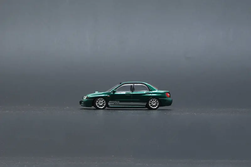 1:64 Subaru Impreza Wrx 2001 -- Green -- Bm Creations 2