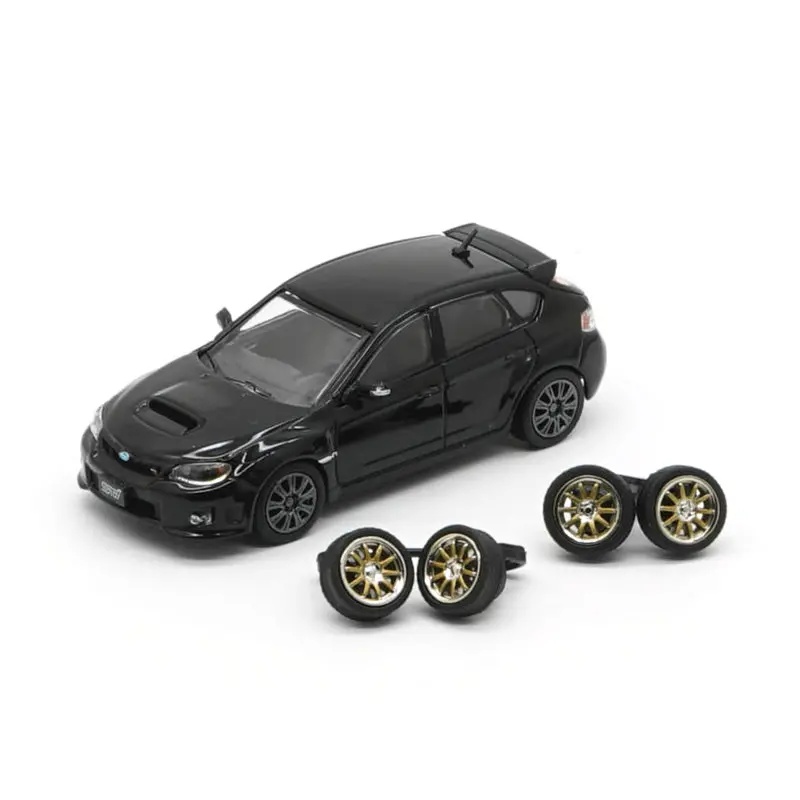 1:64 Subaru Impreza Wrx 2009 -- Black -- Bm Creations 1