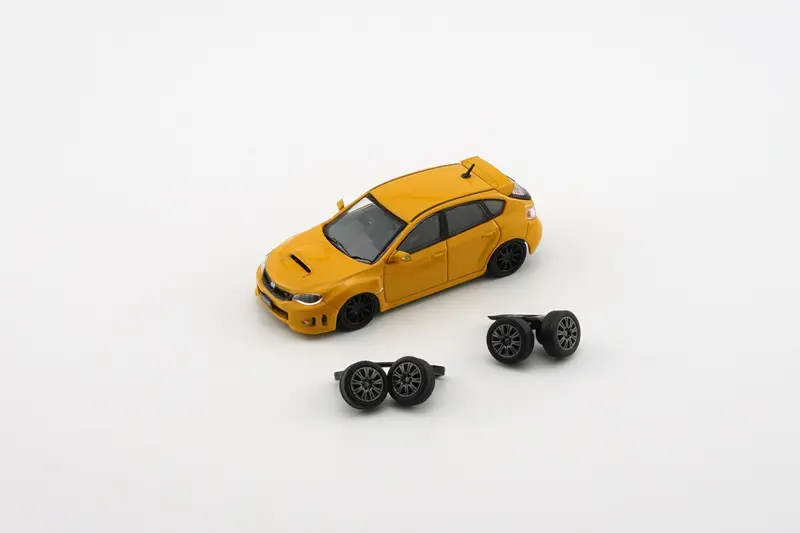 1:64 Subaru Impreza Wrx 2009 -- Yellow -- Bm Creations 1