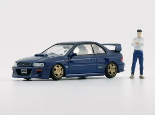 1:64 Subaru Impreza Wrx Gc8  Type-R -- Blue -- Bm Creations Id Version 2