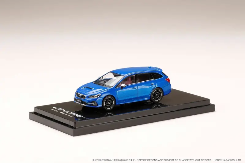 1:64 Subaru Levorg Sti Sport Eyesight -- Wr Blue Pearl -- Hobby Japan 1
