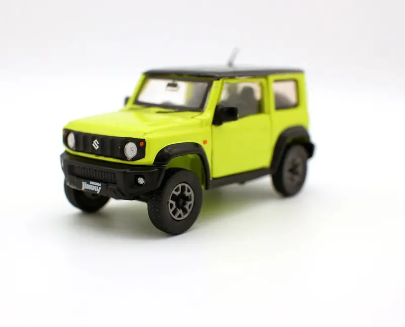 1:64 Suzuki Jimny Jb74 (3Rd Gen) -- Kinetic Yellow/Black Top -- Bm Creations 1