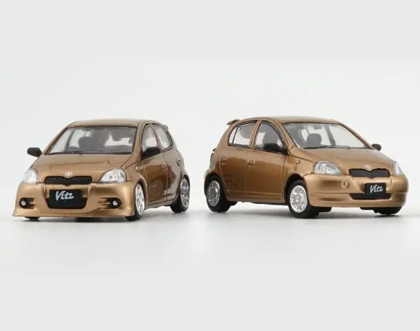 1:64 Toyota 1998 Yaris/Echo/Vitz -- Golden -- Bm Creations 1