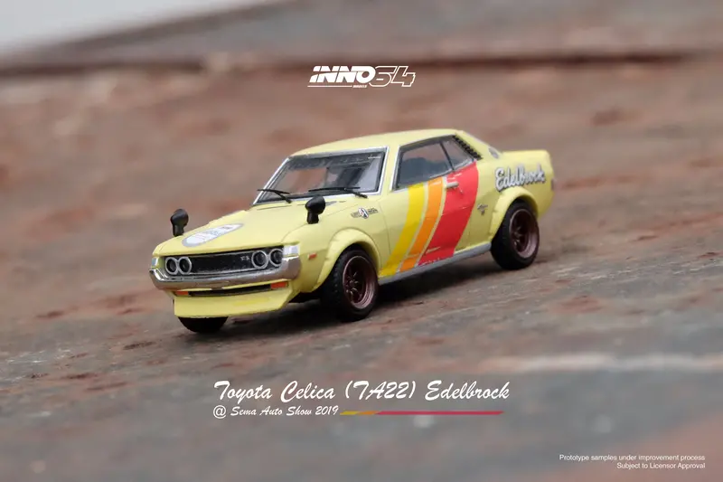 1:64 Toyota Celica 1600Gt (Ta22) -- Edelbrock Sema 2019 -- Inno64 1