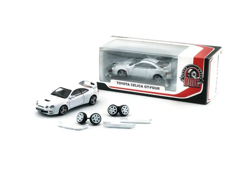 1:64 Toyota Celica Gt Four -- White -- Bm Creations 1