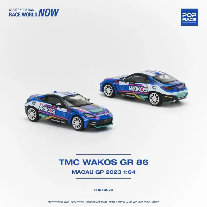 1:64 Toyota Gr 86 -- Tmc Wakos -- Pop Race 1