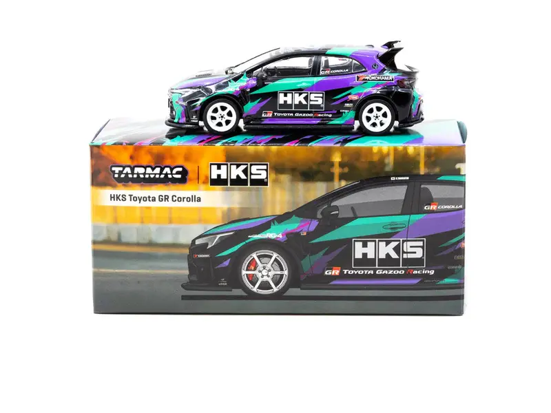 1:64 Toyota Gr Corolla -- Hks -- Tarmac Works 1