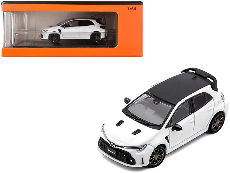 1:64 Toyota Gr Corolla -- White -- Gcd 1