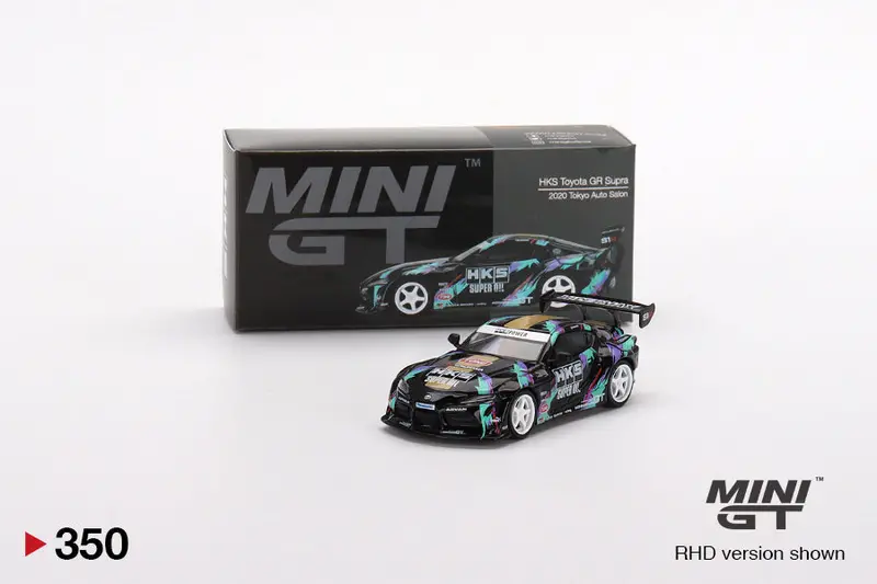1:64 Toyota Gr Supra (A90) -- Hks 2020 Tokyo Auto Salon -- Mini Gt 1