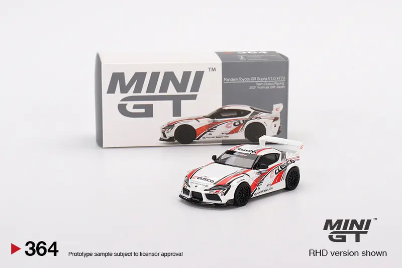1:64 Toyota Gr Supra (A90) -- V1.0 Pandem - #770 Team Cusco Racing -- Mini Gt 1