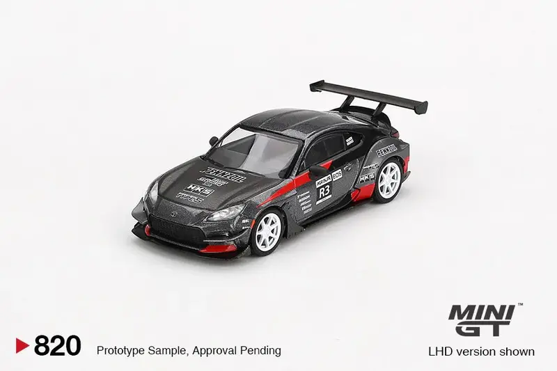 1:64 Toyota Gr86 -- Larry Chen's Hks Turbocharged Gr86 -- Mini Gt Mgt00820 1