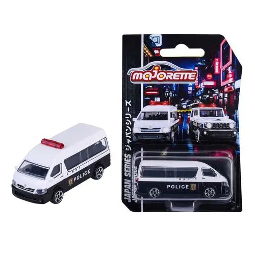 1:64 Toyota Hiace -- Japanese Police Car -- Majorette: Japan 1