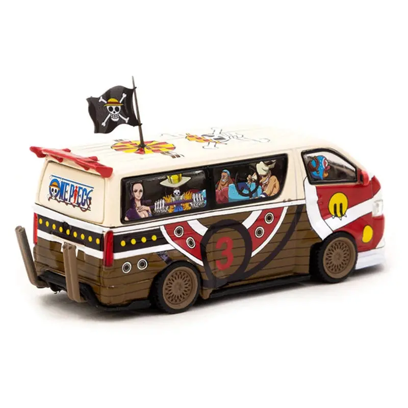 1:64 Toyota Hiace Widebody -- One Piece | Thousand Sunny -- Tarmac Works 2