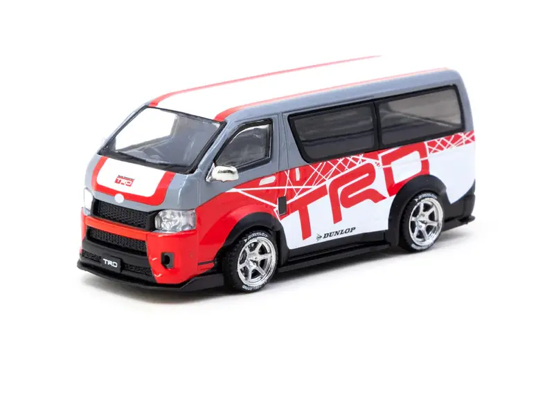 1:64 Toyota Hiace Widebody -- Trd (Toyota Racing Development) -- Tarmac Works 1