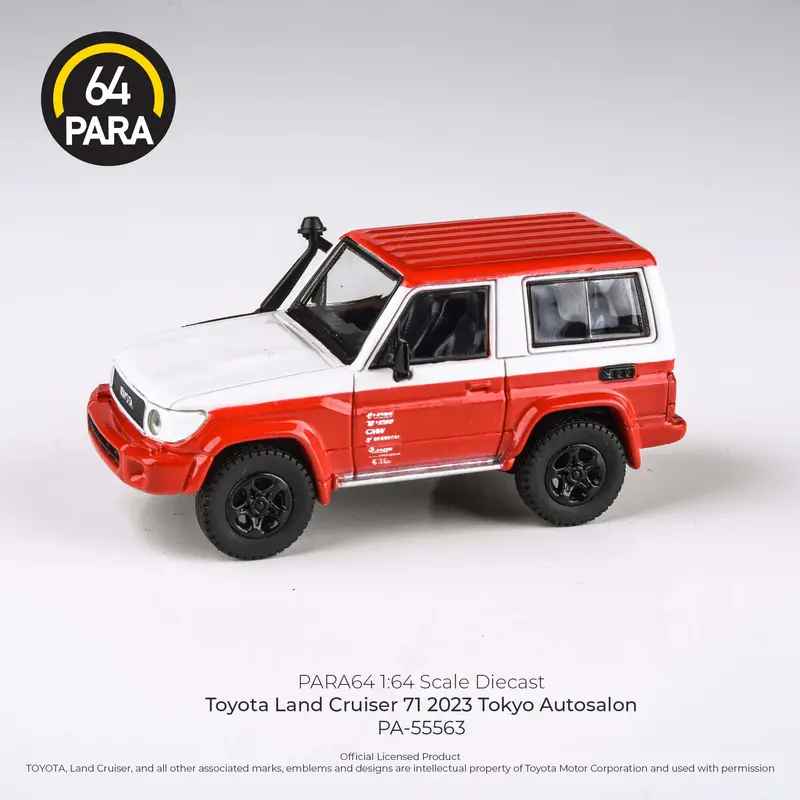1:64 Toyota Land Cruiser 71 Short Wheel Base 2014 -- 2023 Autosalon -- Para64 1