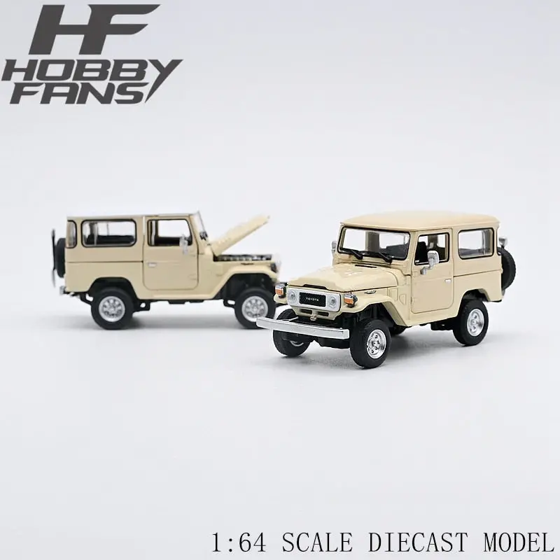 1:64 Toyota Land Cruiser Fj40 -- Beige -- Hobby Fans 1