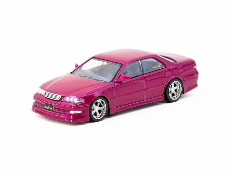 1:64 Toyota Mark Ii Jzx100 Vertex -- Red Metallic -- Tarmac Works 2