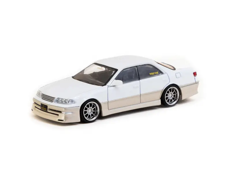 1:64 Toyota Mark Ii Jzx100 Vertex -- White Metallic -- Tarmac Works 1