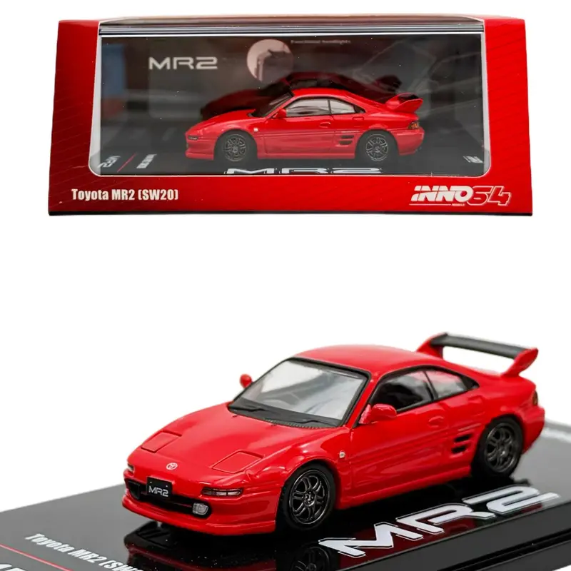 1:64 Toyota Mr2 (Sw20) -- Red -- Inno64 1