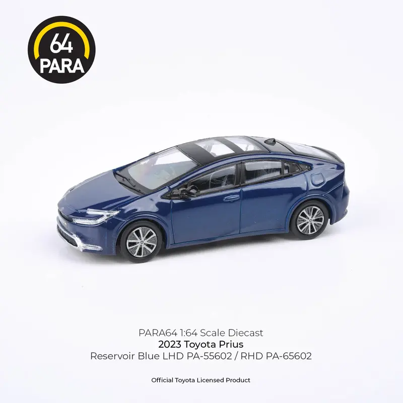 1:64 Toyota Prius 2023 -- Reservoir Blue -- Para64 1