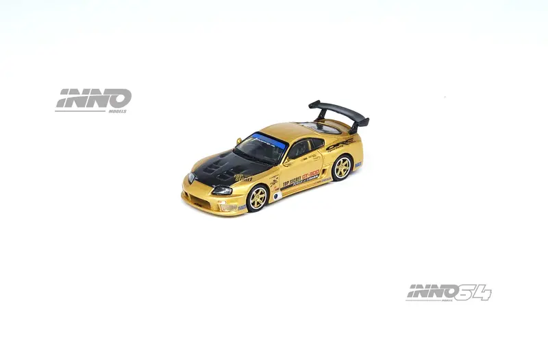1:64 Toyota Supra (A80) Top Secret Gt300 -- Gold -- Inno64 2