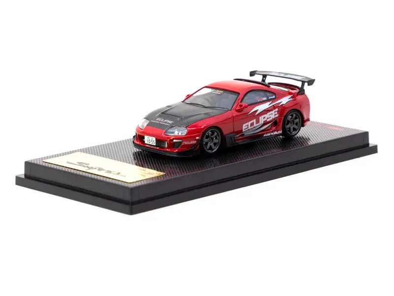 1:64 Toyota Supra (Jza80) Rz -- Red -- Ignition Model X Tarmac Works Ig3841 1