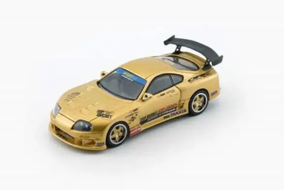 1:64 Toyota Supra (Jza80) Top Secret -- Gold -- Bm Creations Expo Car 1