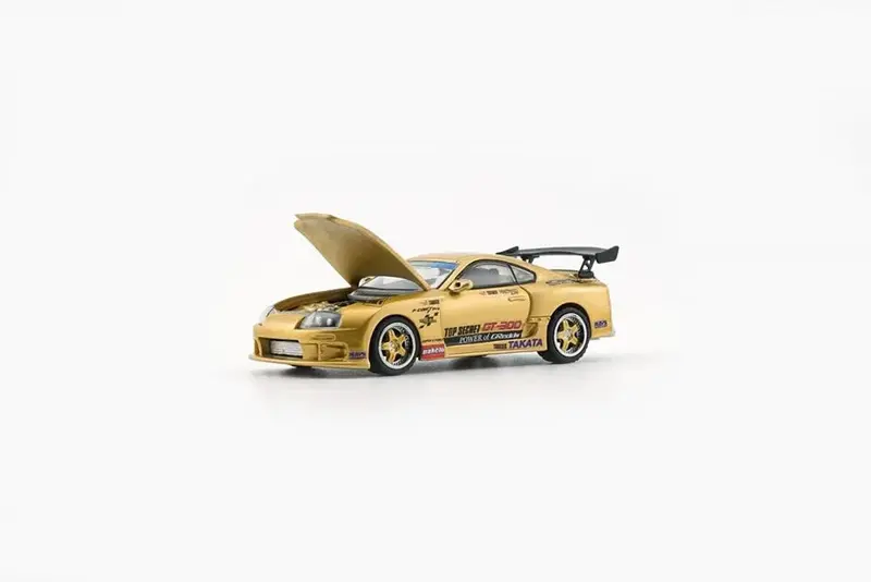 1:64 Toyota Supra (Jza80) Top Secret -- Gold -- Bm Creations Expo Car 2