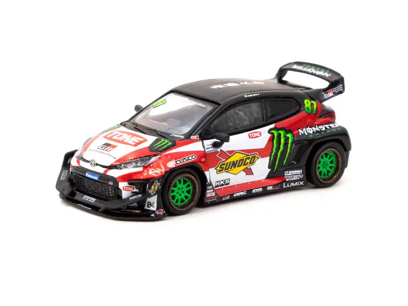 1:64 Toyota Yaris Gr Pandem -- Daigo Saito Drift Car -- Tarmac Works 1