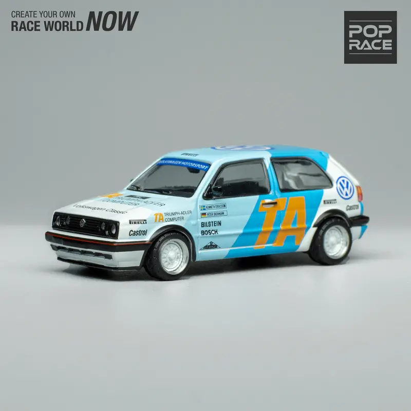 1:64 Volkswagen Golf Gti Mk2 -- 1986 Wrc -- Pop Race 1