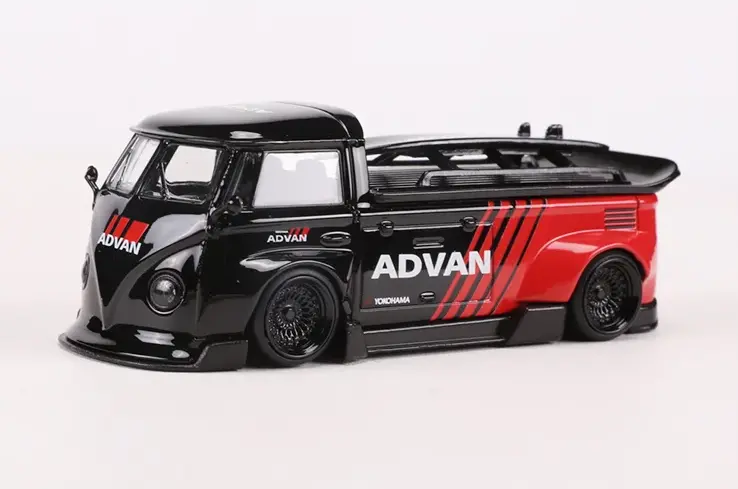 1:64 Vw T1 (Kombi) Pickup Widebody -- Advan -- Lf Models 1