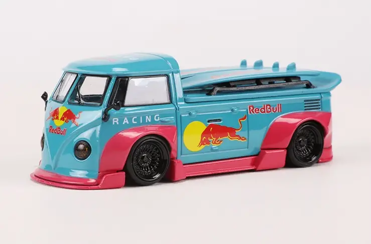 1:64 Vw T1 (Kombi) Pickup Widebody -- Red Bull -- Lf Models 1