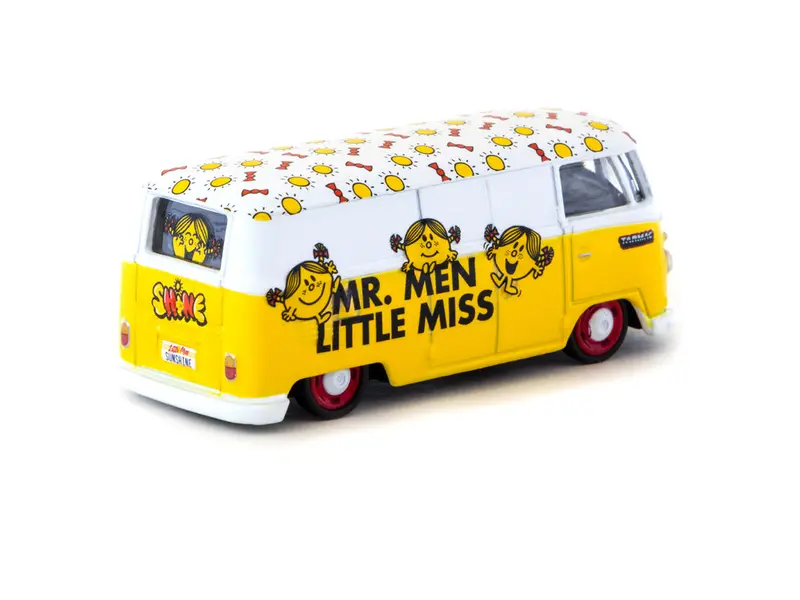 1:64 Vw Type Ii (T1) Kombi Bus -- Mr Men Little Miss -- Tarmac Works 2